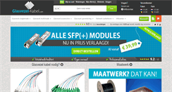 Desktop Screenshot of glasvezel-kabel.com